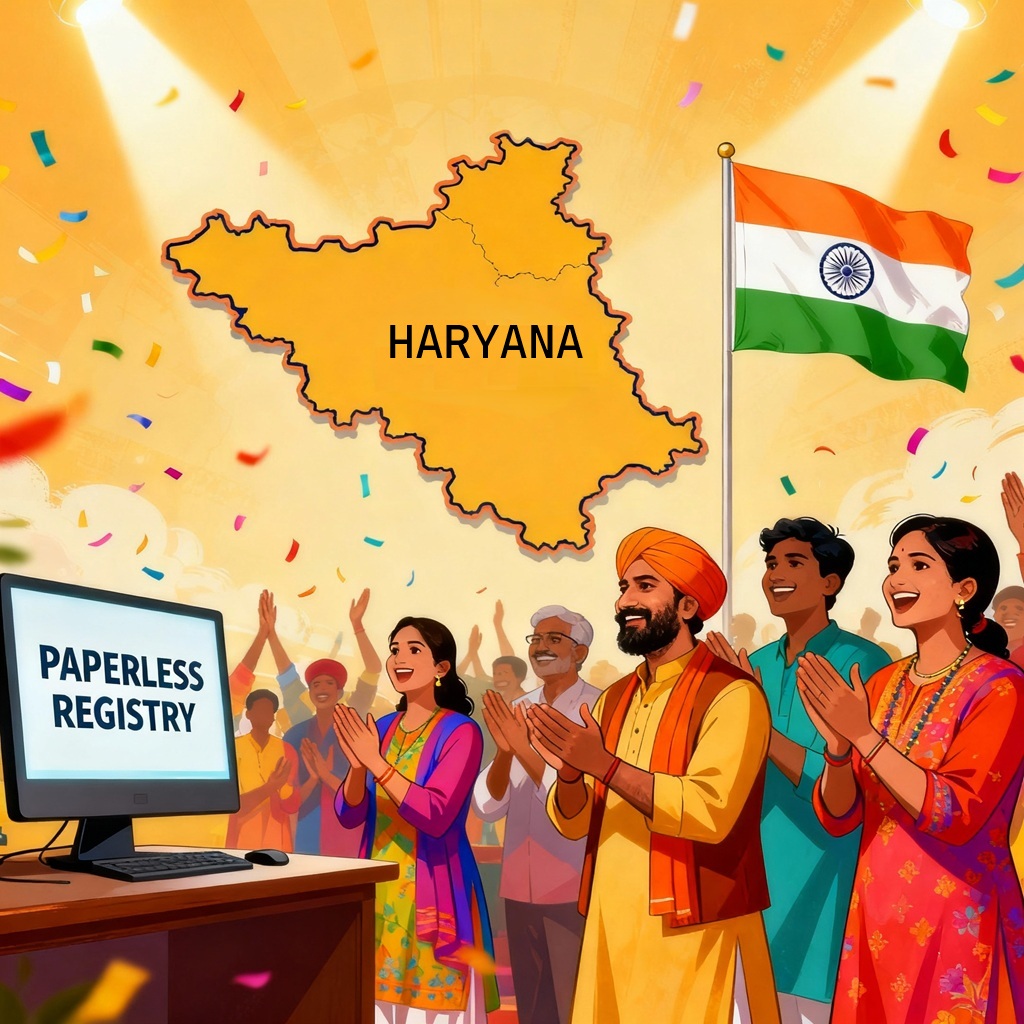 PAPERLESS REGISTRY IN HARYANA BY DIGITAL TOHANA