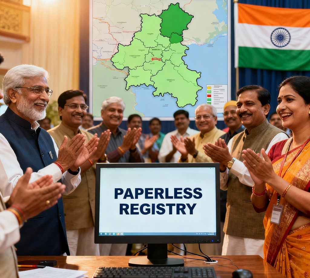 PAPERLESS SYSTEM IN HARYANA