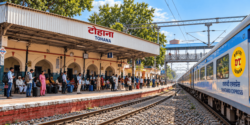 TOHANA RAILWAY STATION BY DIGITAL TOHANA